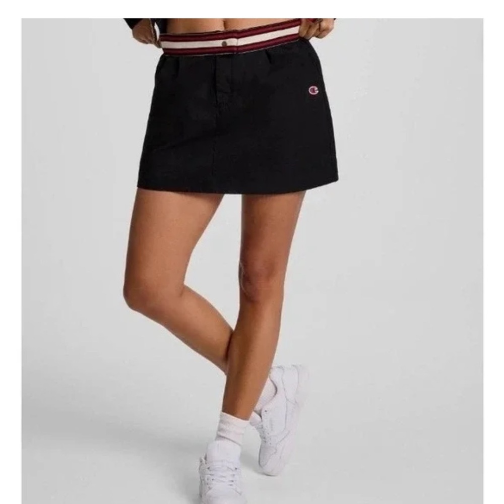Champion woman’s black pencil athletic skirt 💯 cotton